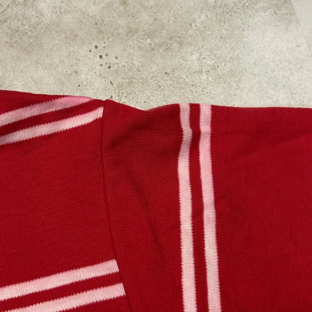 Polo Ralph Lauren Striped Polo Shirt Red Mens Small Short Sleeve Pique Pony